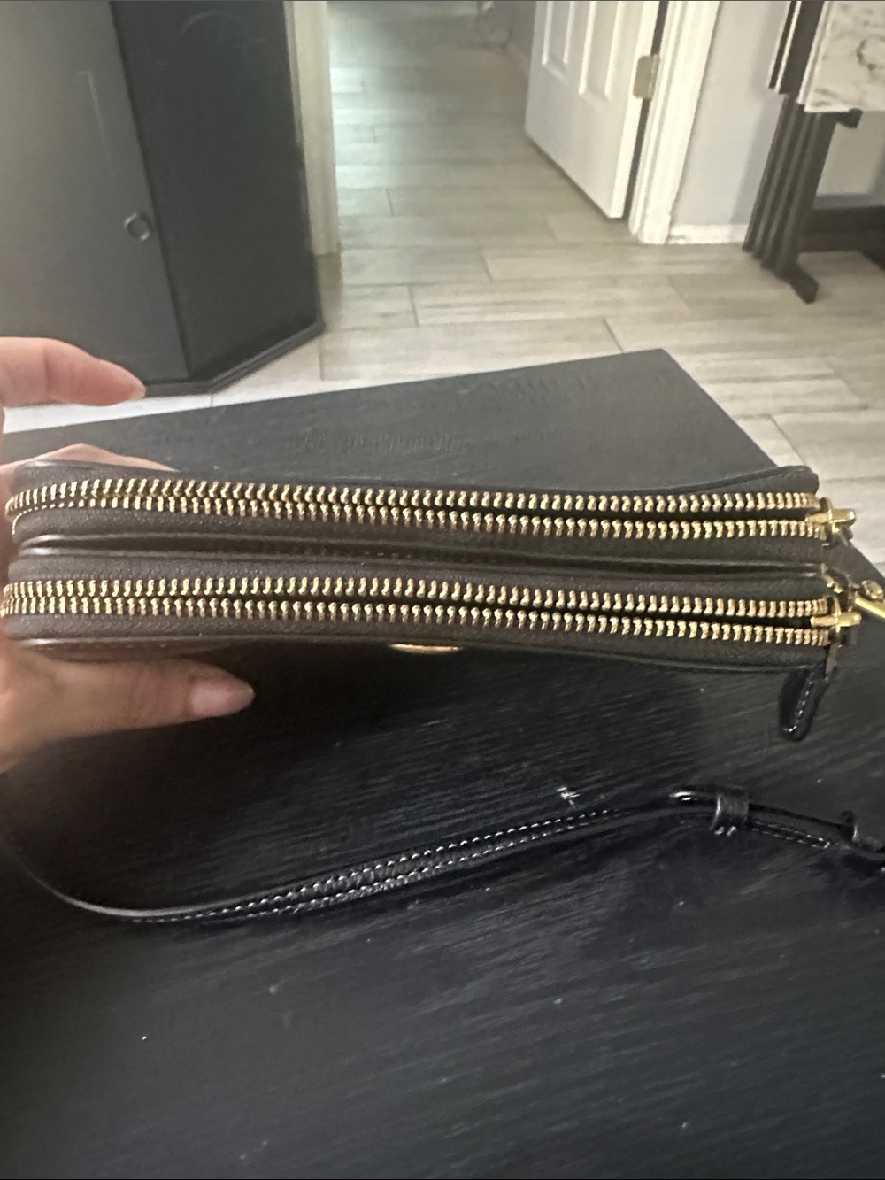 Coach Kira Polished Pebble Leather Small Crossbody - Picture 3 of 6